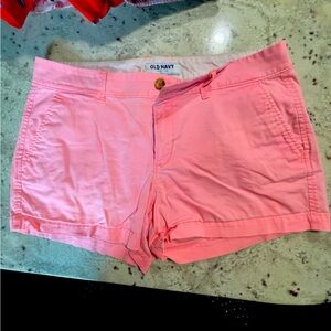 Old Navy Pink Bermuda Shorts Casual Style
